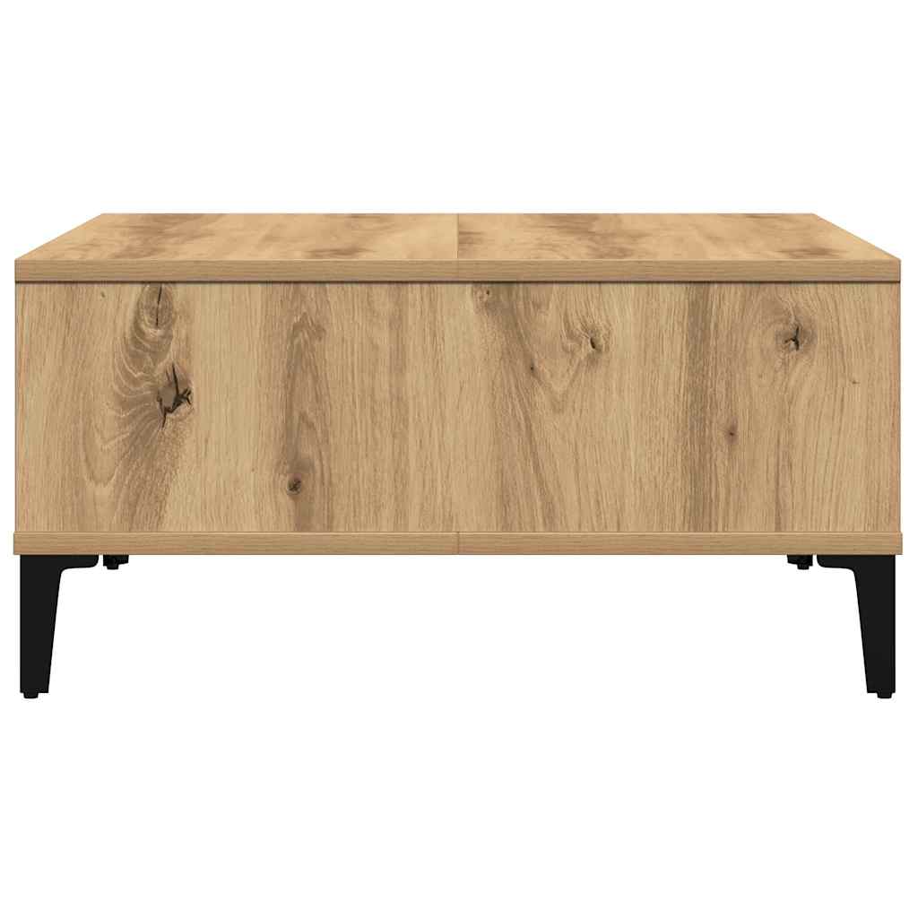 Couchtisch Artisan-Eiche 60 x 60 x 30 cm Holzwerkstoff
